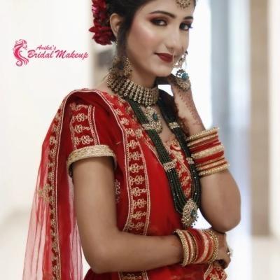 Bridal Makeup Indian Lehenga