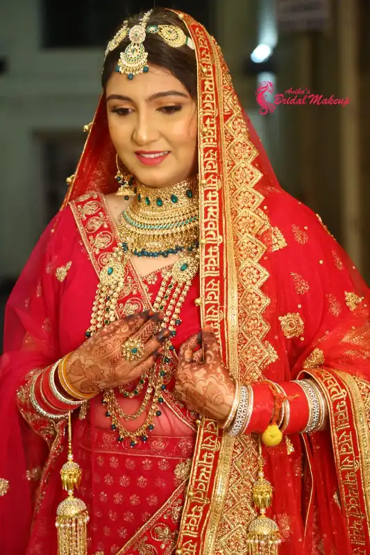 North Indian Bridal Jewelry by Anika Bridal Makeup