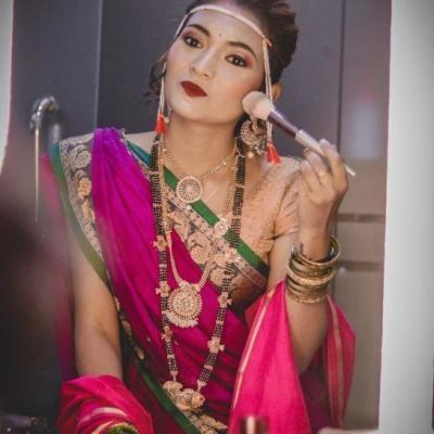 Bridal Saree Marathi Style