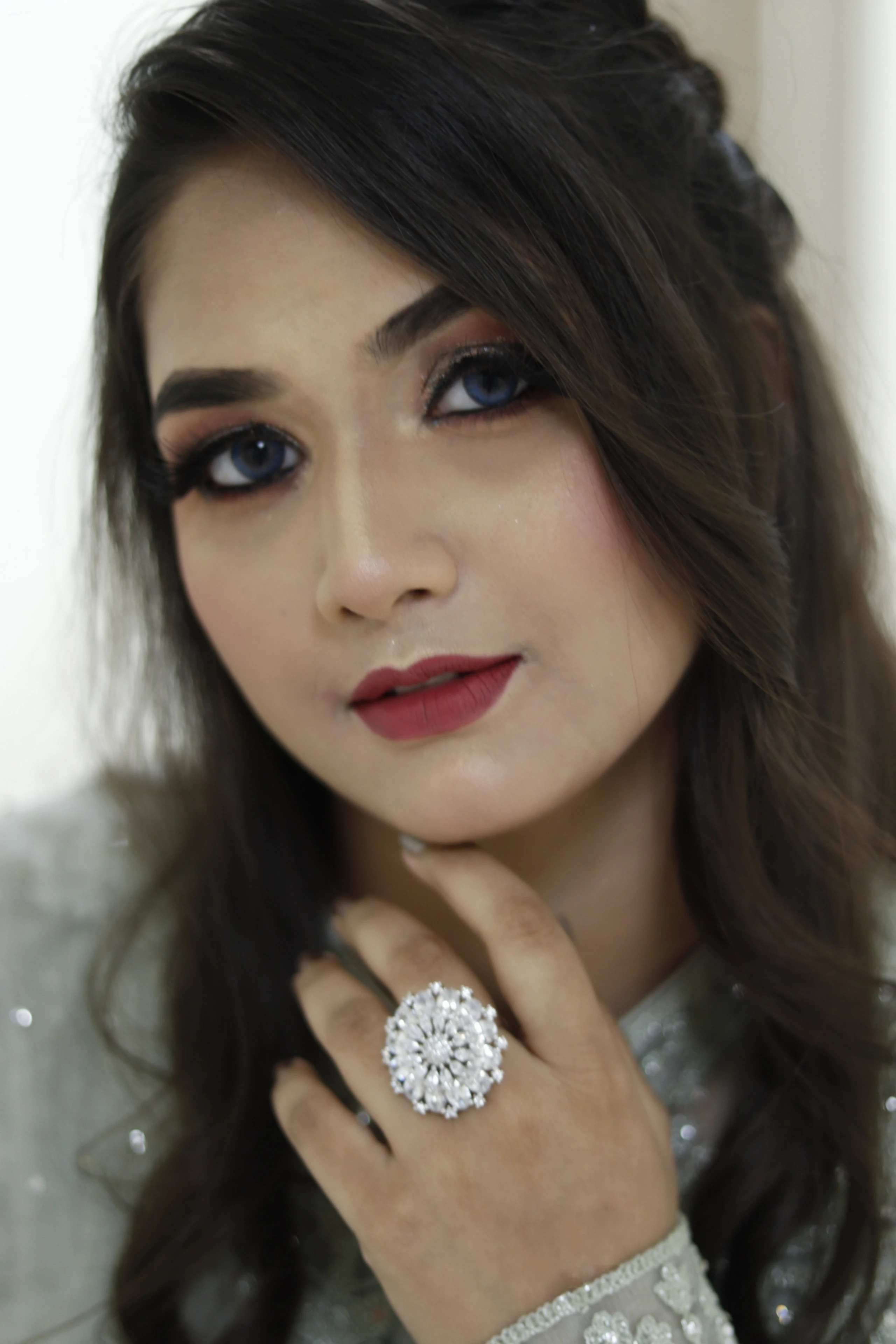 Bridal Makeup Glam Reception Look