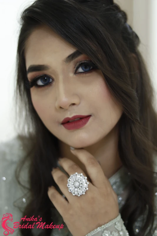 Bridal Makeup Glam Reception Look