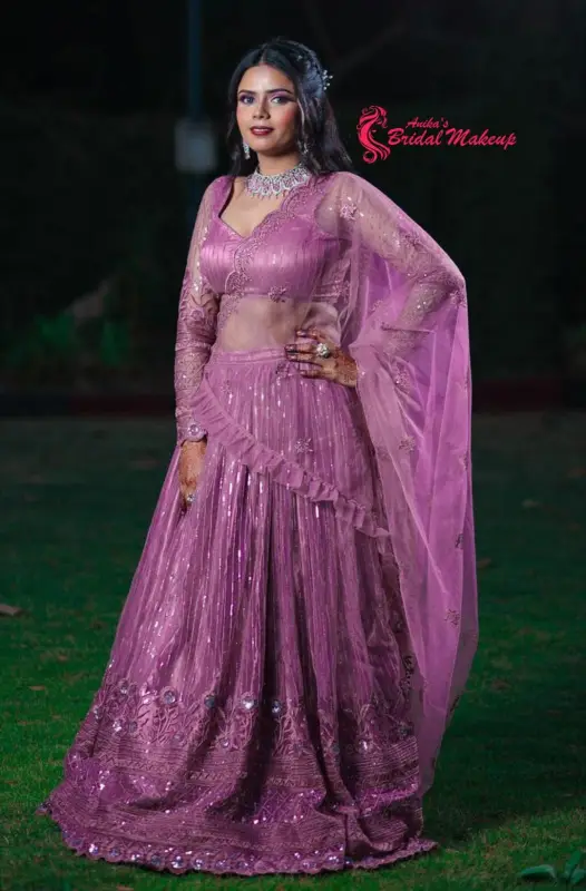 Engagement Bride Makeup at Kalyan