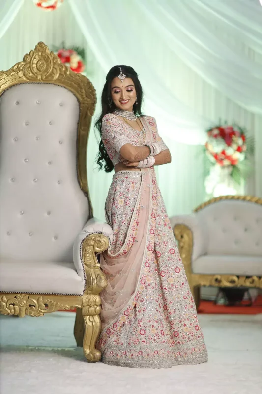Glam Rajasthani Bride Makeup